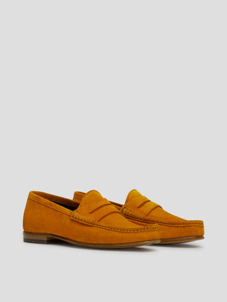TONY PENNY LOAFER IN  OCRA  SUEDE