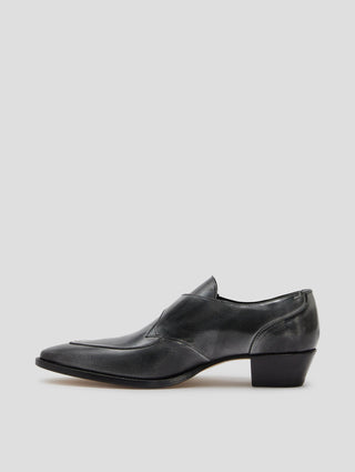 ADRIAN 30MM MONK-STRAP IN SPACE SILVER