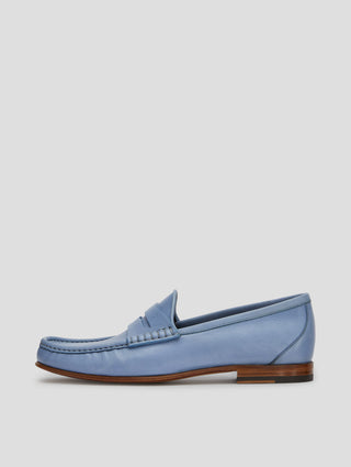 TONY PENNY LOAFER IN LIGHT BLUE -Woman