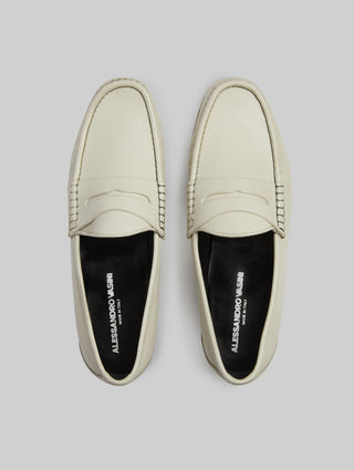 TONY PENNY LOAFER IN  OFF WHITE - Woman