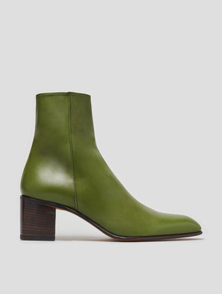 JUAN 60MM ANKLE BOOT IN VINTAGE GREEN - Woman