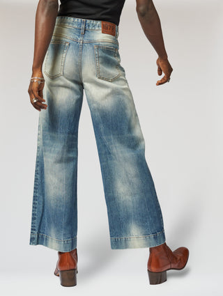IZZY GIANT FLARE JEANS IN VINTAGE 74 - Unisex